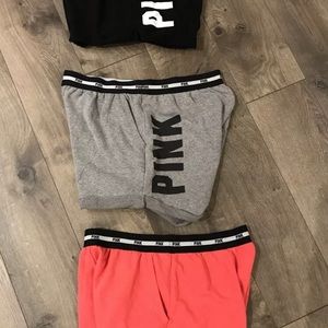 3 pairs of NWT vs pink shorts
